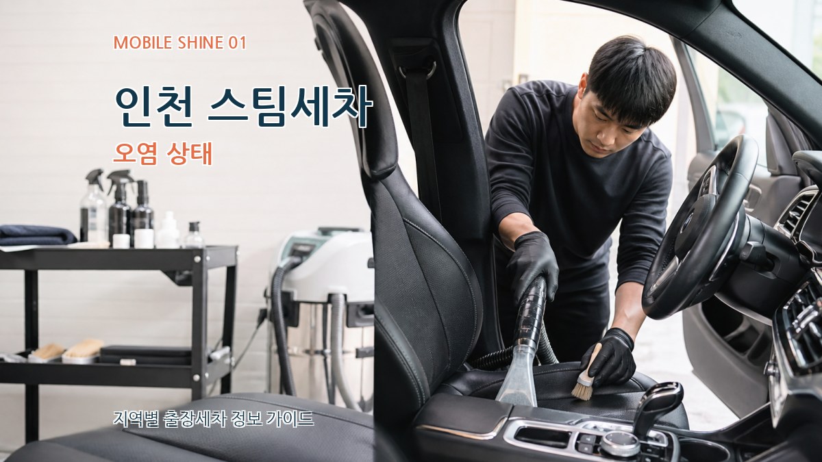 인천 스팀세차