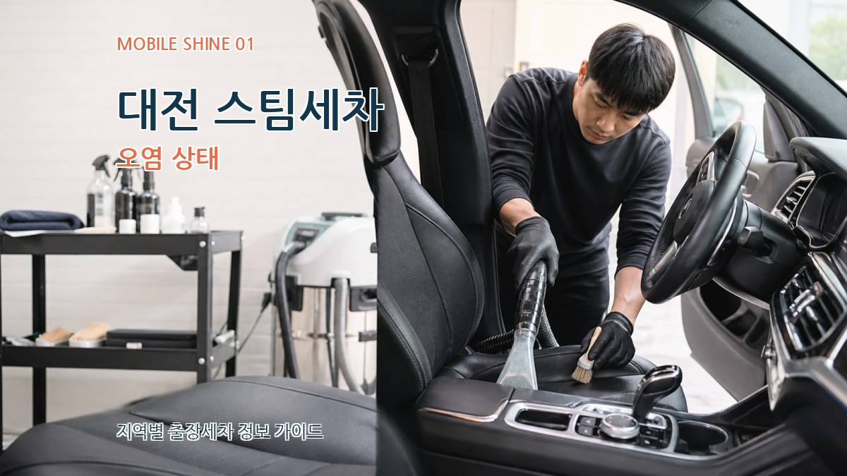대전 스팀세차