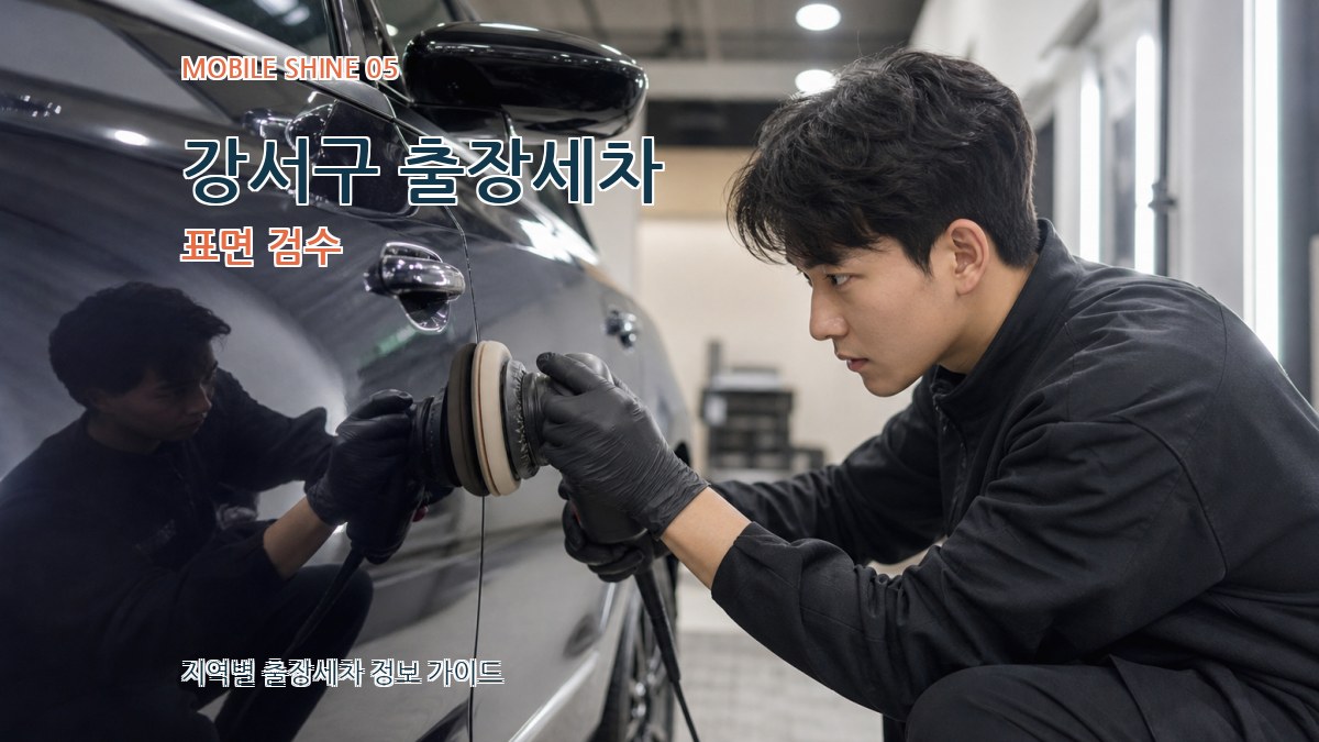 강서구 출장세차 표면 검수