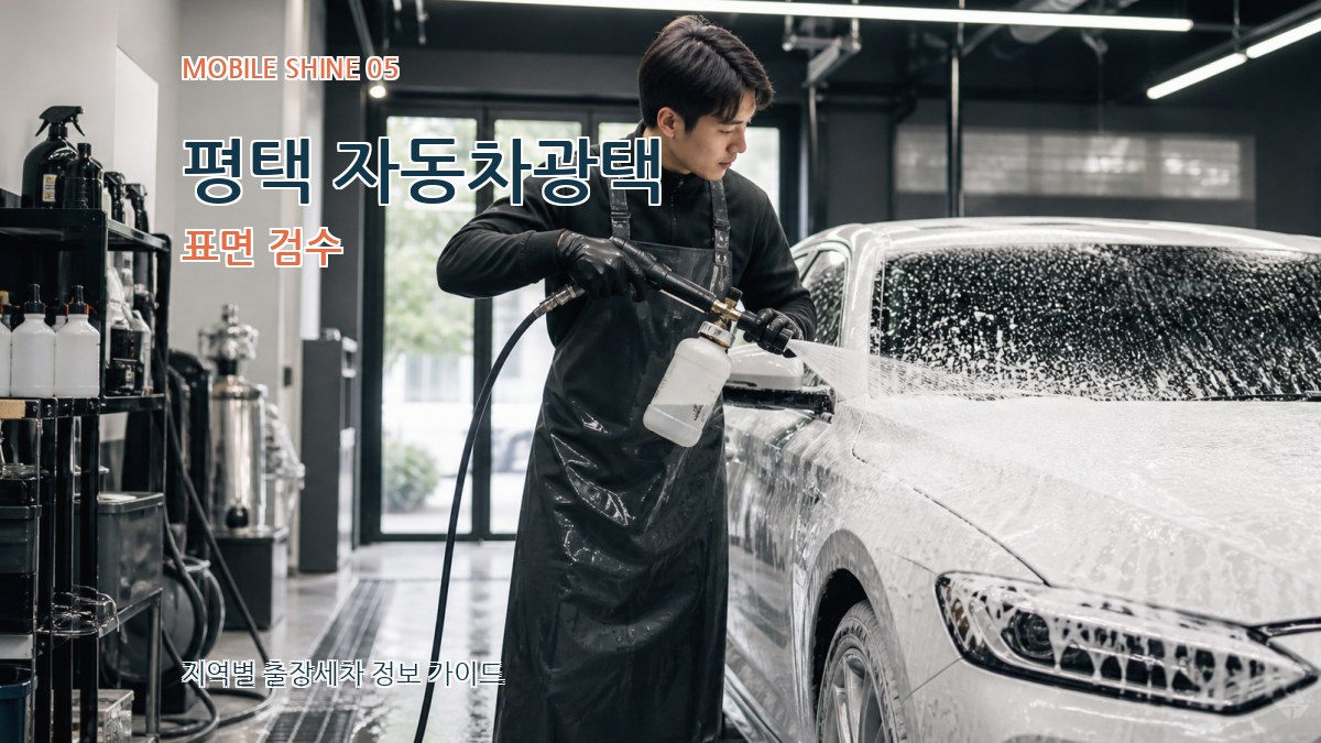 평택 자동차광택 표면 검수