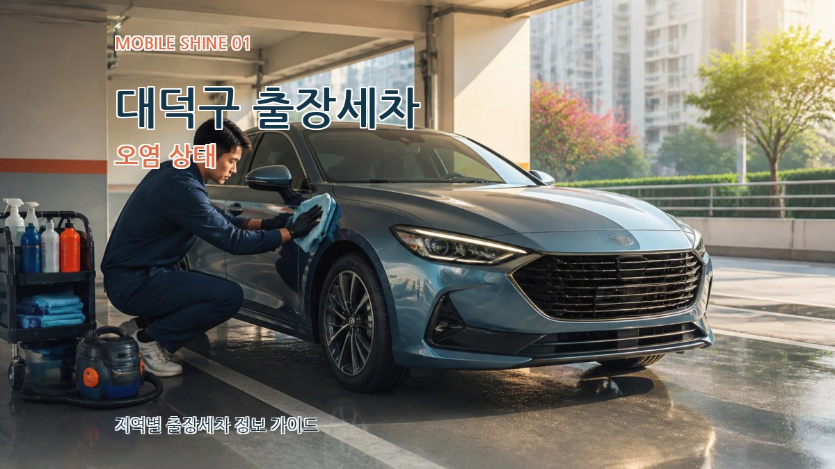 대덕구 출장세차