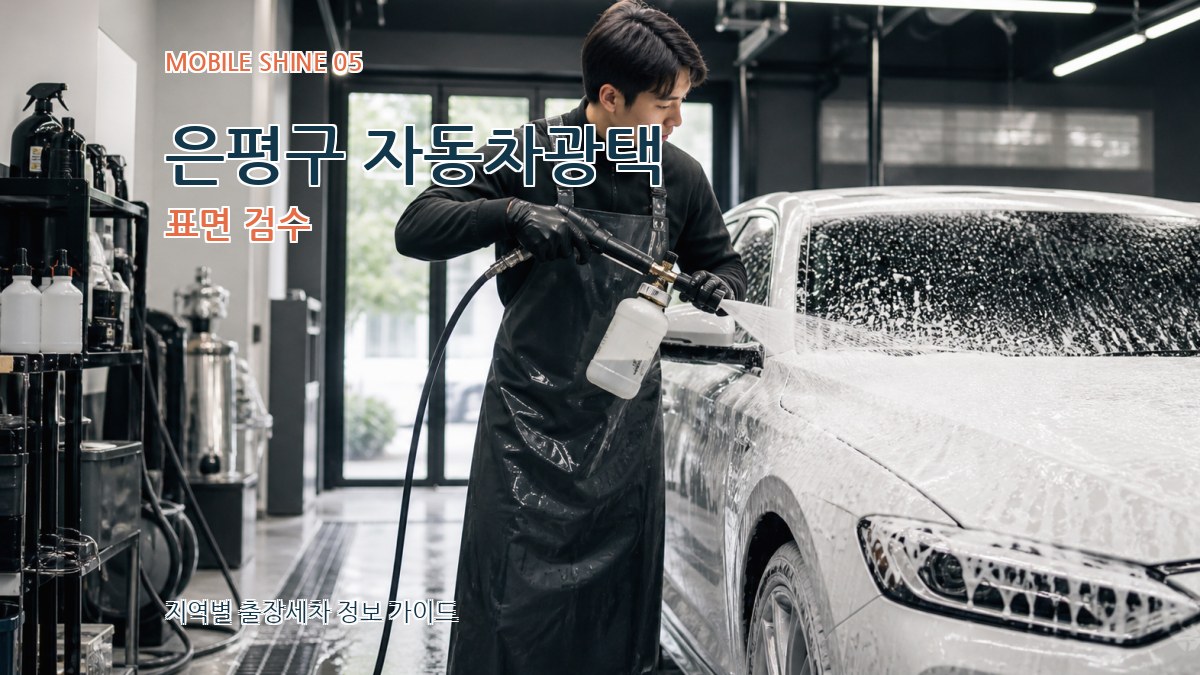 은평구 자동차광택 표면 검수