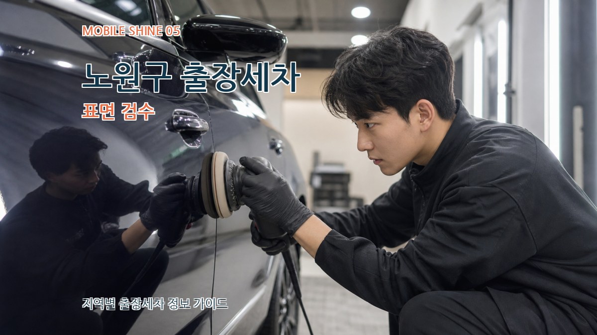 노원구 출장세차 표면 검수