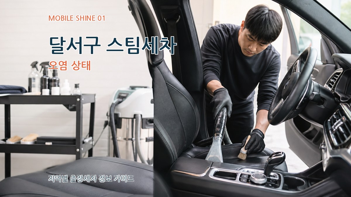 달서구 스팀세차