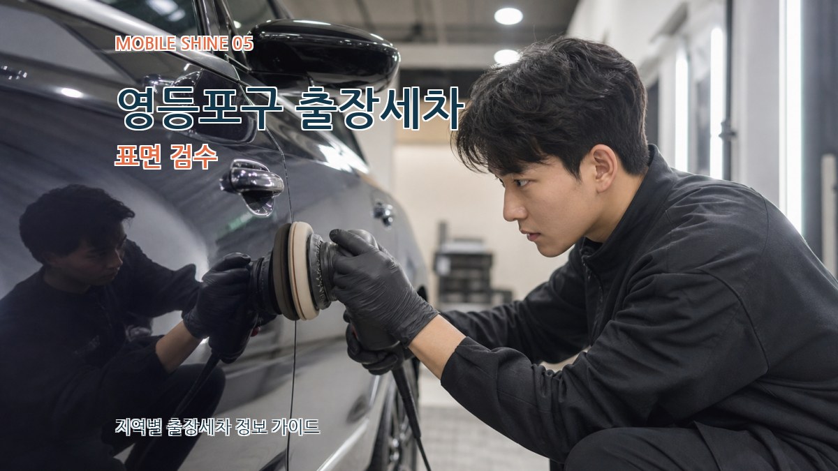 영등포구 출장세차 표면 검수