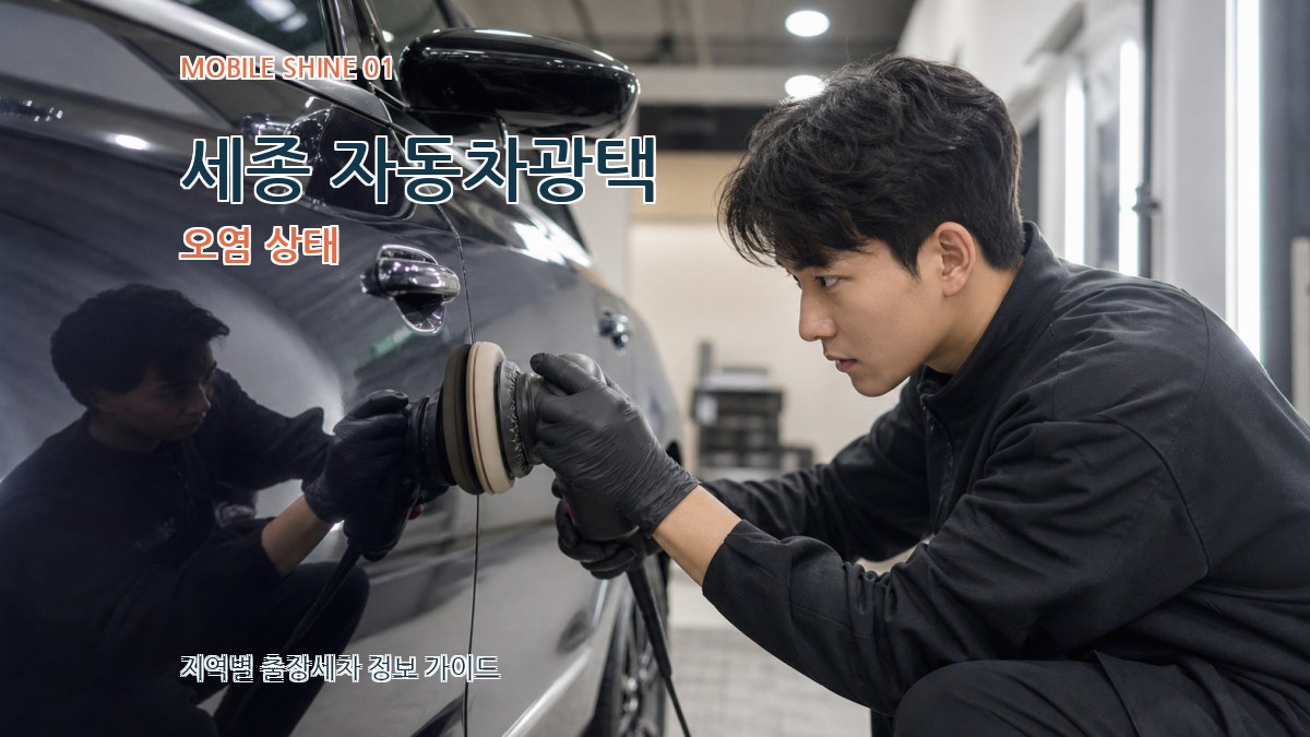세종 자동차광택