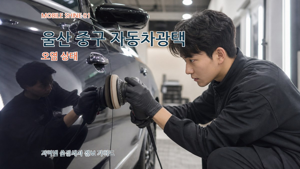 울산 중구 자동차광택