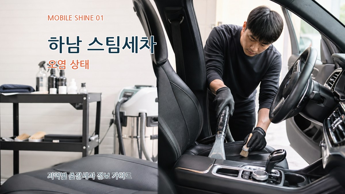 하남 스팀세차
