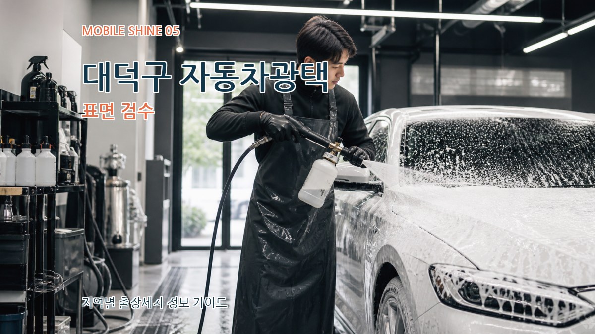 대덕구 자동차광택 표면 검수
