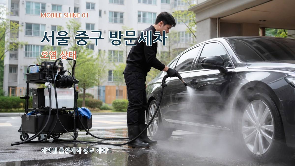 서울 중구 방문세차