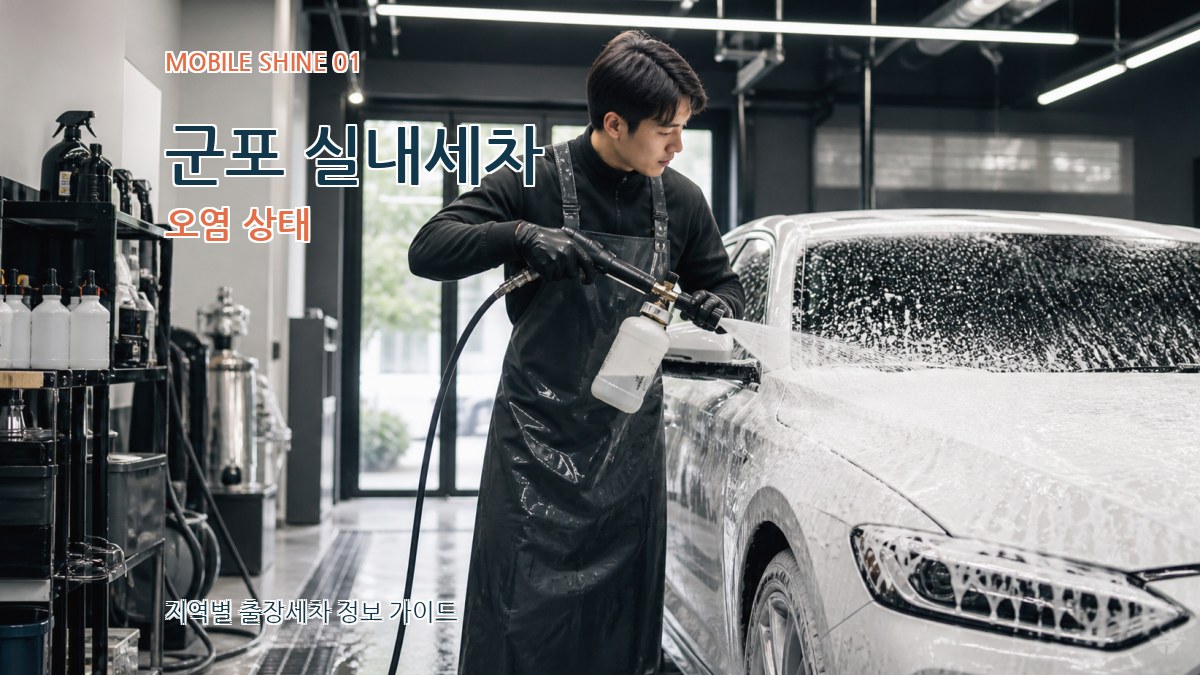 군포 실내세차