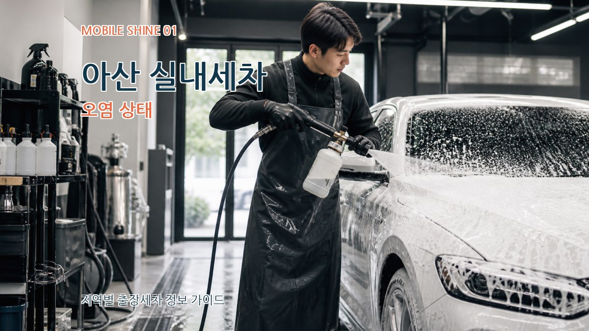 아산 실내세차