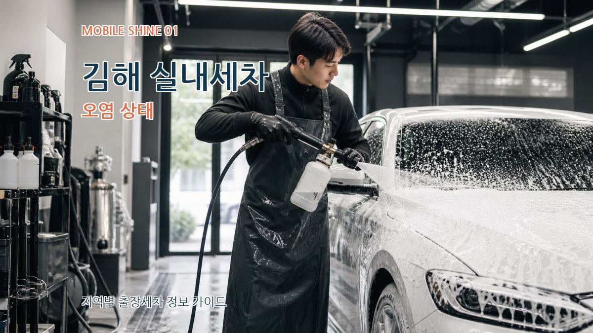 김해 실내세차