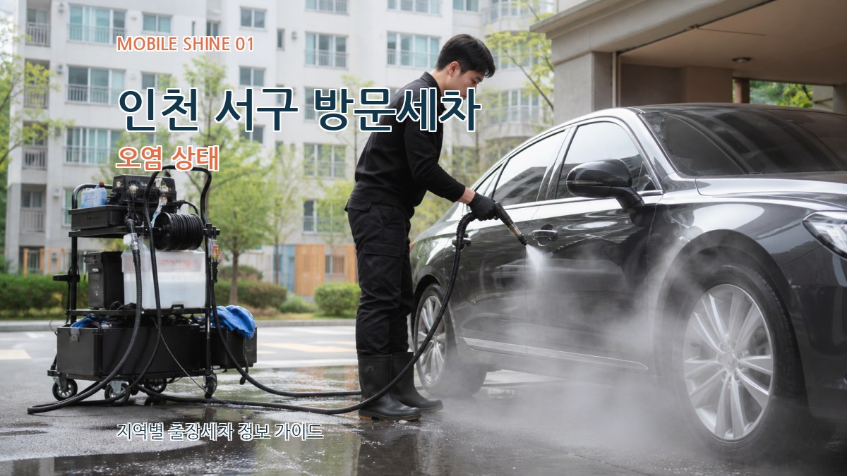 인천 서구 방문세차