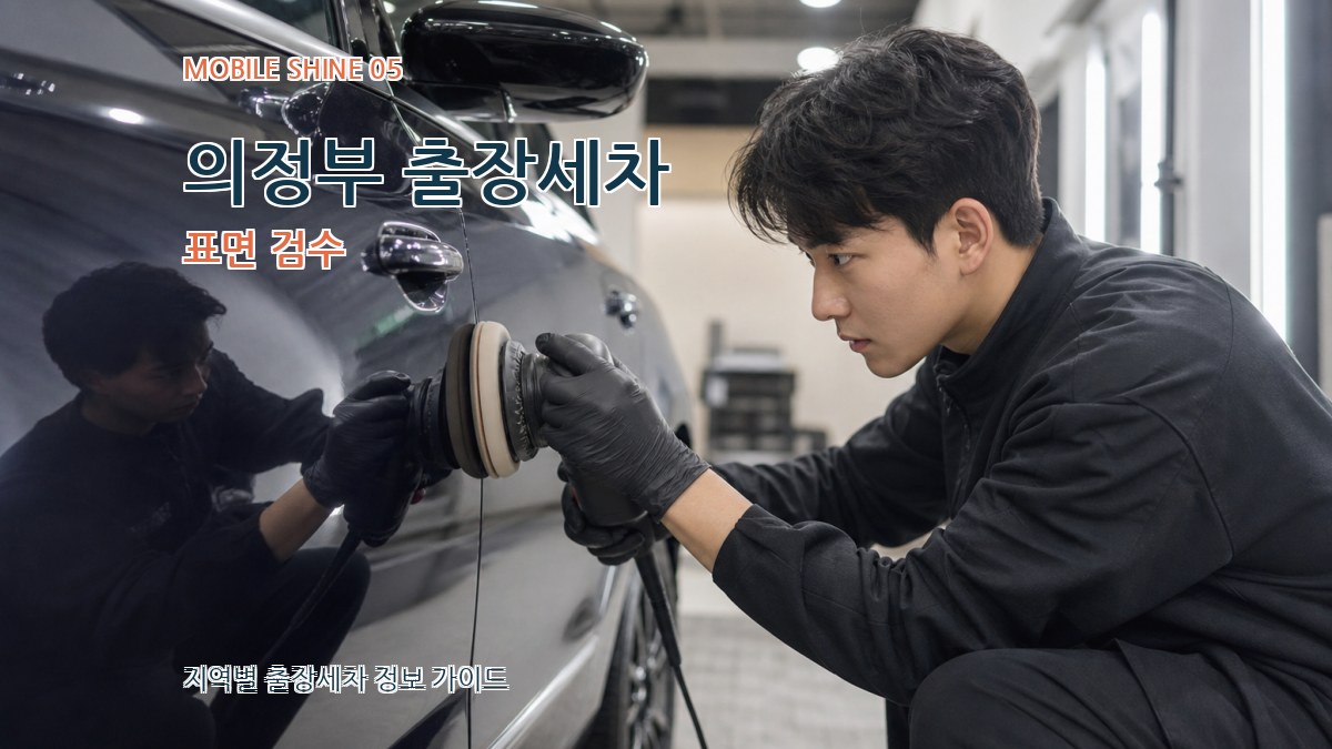 의정부 출장세차 표면 검수