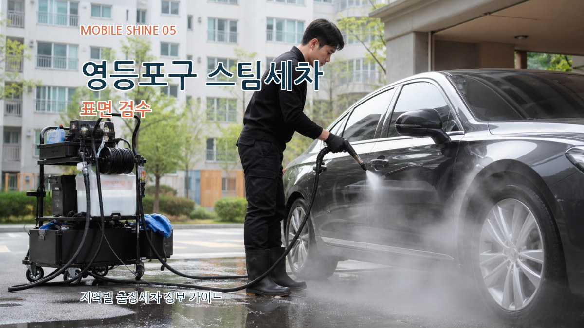영등포구 스팀세차 표면 검수