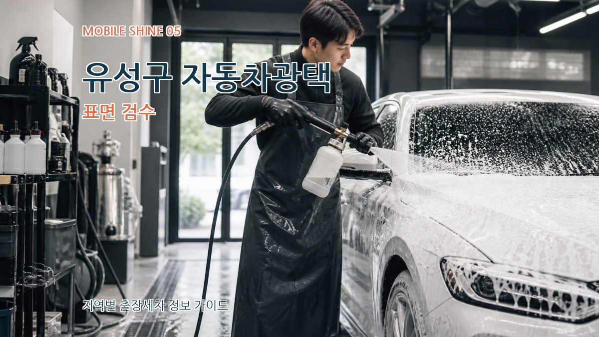 유성구 자동차광택 표면 검수