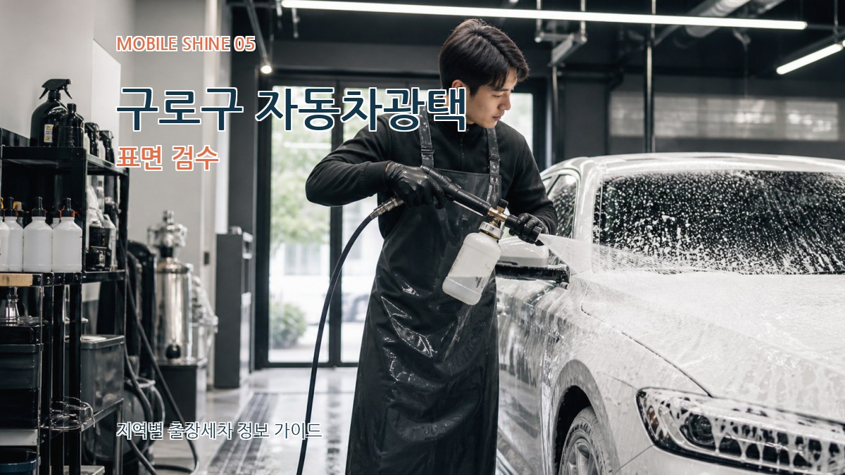 구로구 자동차광택 표면 검수