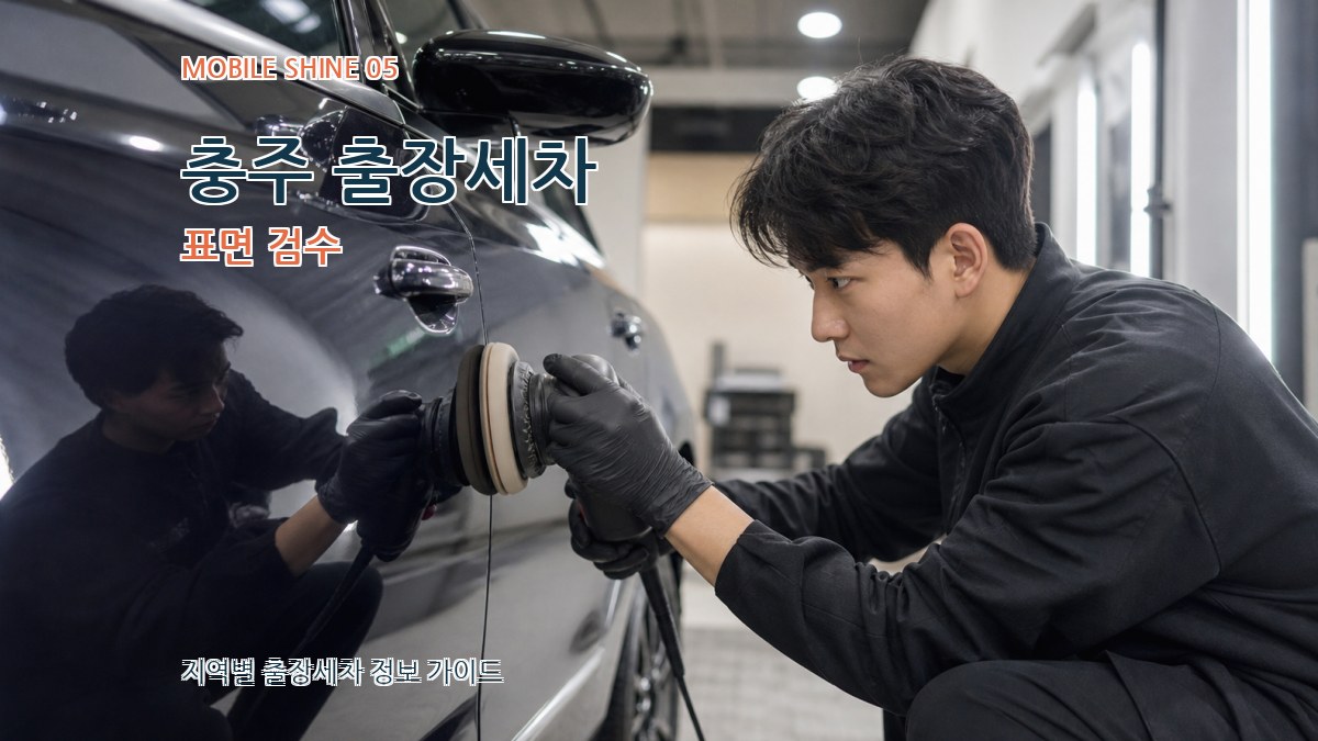 충주 출장세차 표면 검수