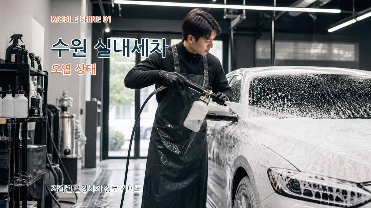 수원 실내세차